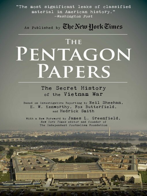 Title details for The Pentagon Papers by Neil Sheehan - Available